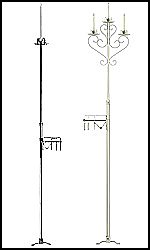 Quick Clamp Aisle Candelabras