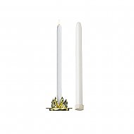 15'' Mechanical Candle - Each -  White