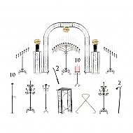 Complete Wedding Package - Traditional Candelabras
