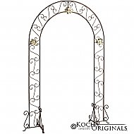 Wedding Arch - 92'' - Onyx Bronze