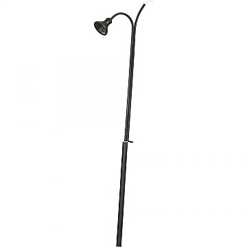 Tradition Candle Lighter w/ Standard Snuffer - 40'' Long - Onyx Bronze