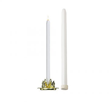 18'' Mechanical Candle - Each -  White