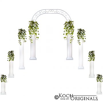 Starter Wedding Package - Roman Columns & Wedding Arch