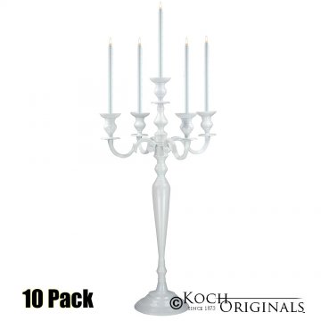 Hierarchy Candelabra - 40'' - 5 light - 10 Pack - White