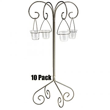 30'' Tall Tabletop Candelabra - Willow Style - 10 Pack - Onyx Bronze